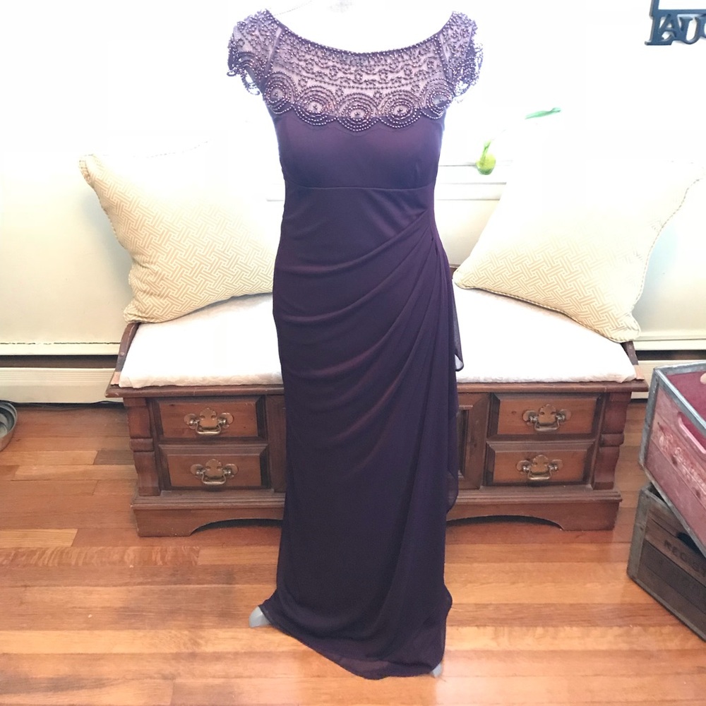 Unaltered Plum Dress